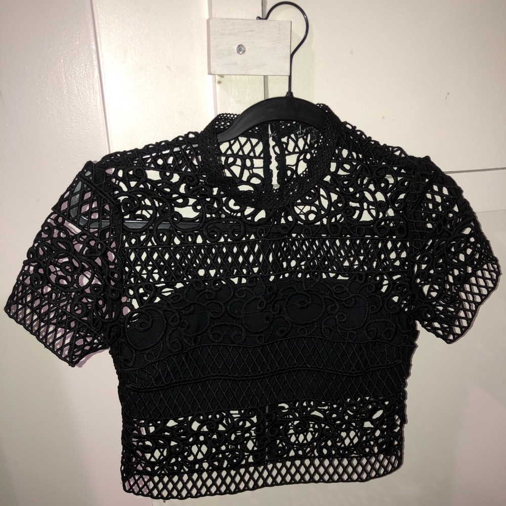 Lace Express Crop Top